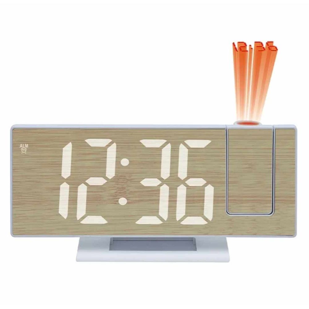 Reloj Digital Despertador con Proyector LED Temperatura Alarma Reloj Digital Despertador con Proyector LED Temperatura Alarma