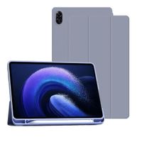 Funda Smart Cover con Porta Lapiz para Tablet Honor Pad X9 Lavanda