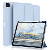 Funda Smart Cover con Lapiz para Tablet Pad 6 Celeste