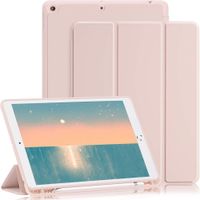 Funda con Porta Lapiz para IPAD 10,2 Rosado