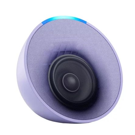 Echo Pop Altavoz inteligente Bluetooth con Alexa de sonido potente y compacto Lila