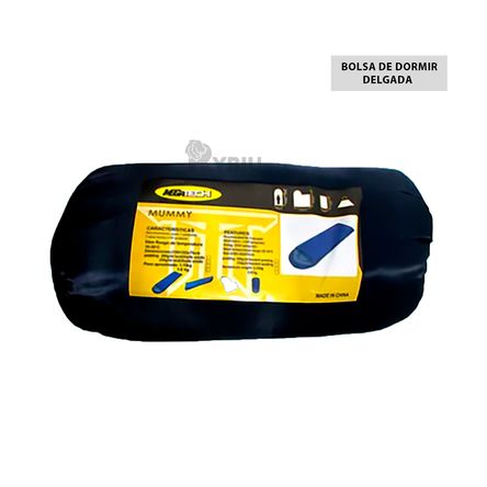 Saco Resistente en Color Azul Y+Regalo Ligas para Peinar