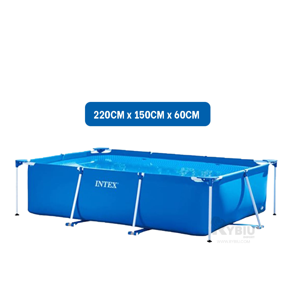 Pileta Recreativa Tono Celeste Y+Regalo Ligas para Peinar