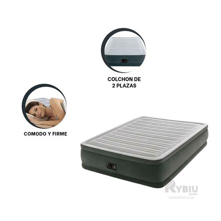 Lecho Descanso Eficaz en 2 Plazas Y+Regalo Ligas para Peinar Lecho Descanso Eficaz en 2 Plazas Y+Regalo Ligas para Peinar