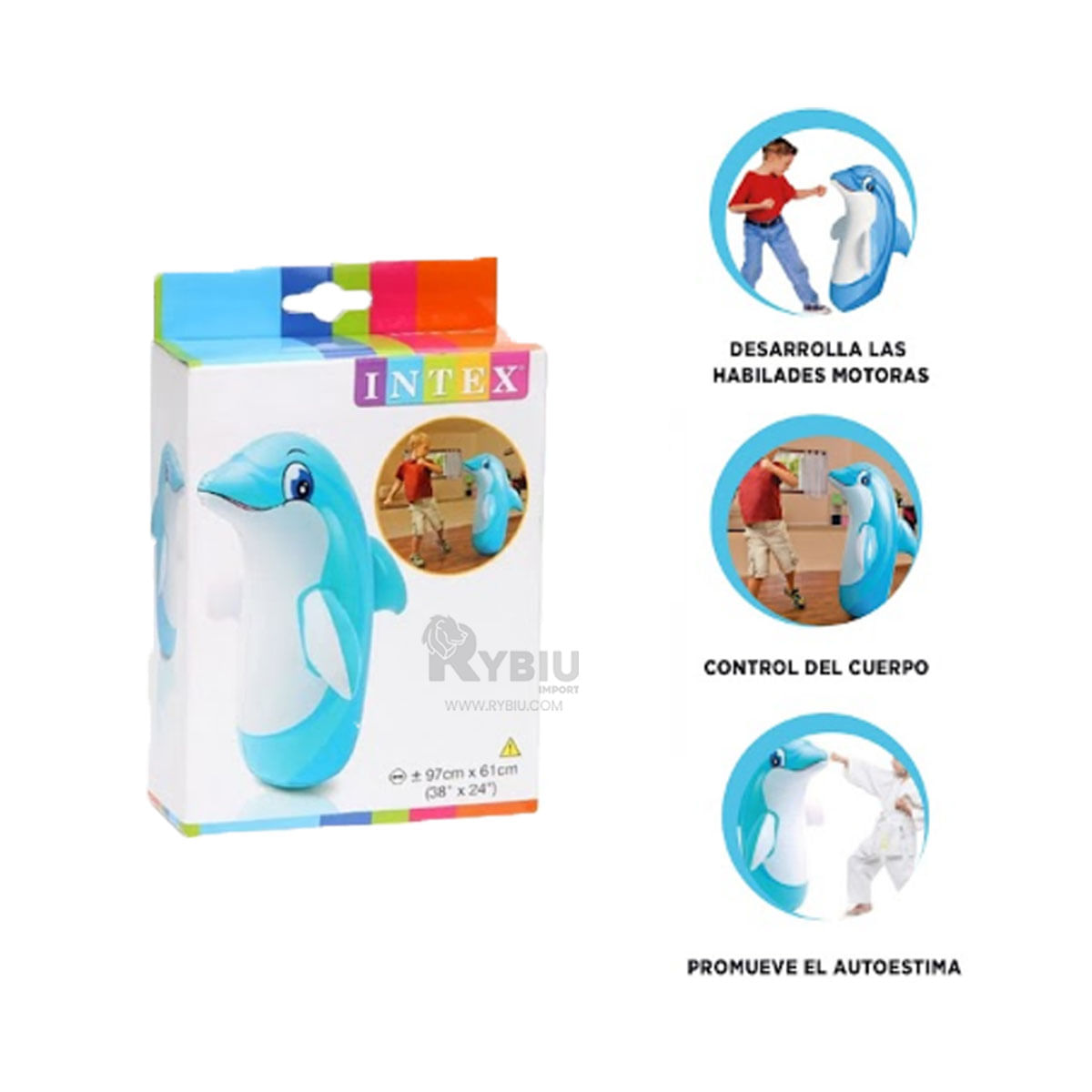 Muñeco Interactivo de Delfin Y+Regalo Ligas para Peinar