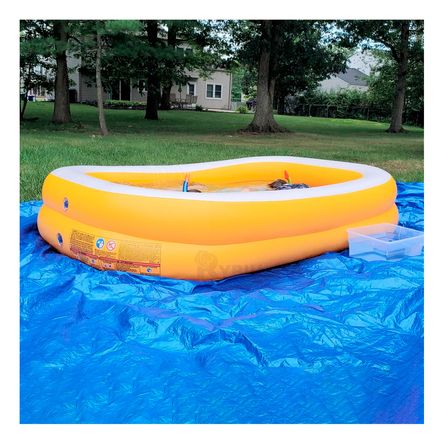 Piscina Espaciosa Economica en Anaranjado Y+Papel de Regalo Piscina Espaciosa Economica en Anaranjado Y+Papel de Regalo