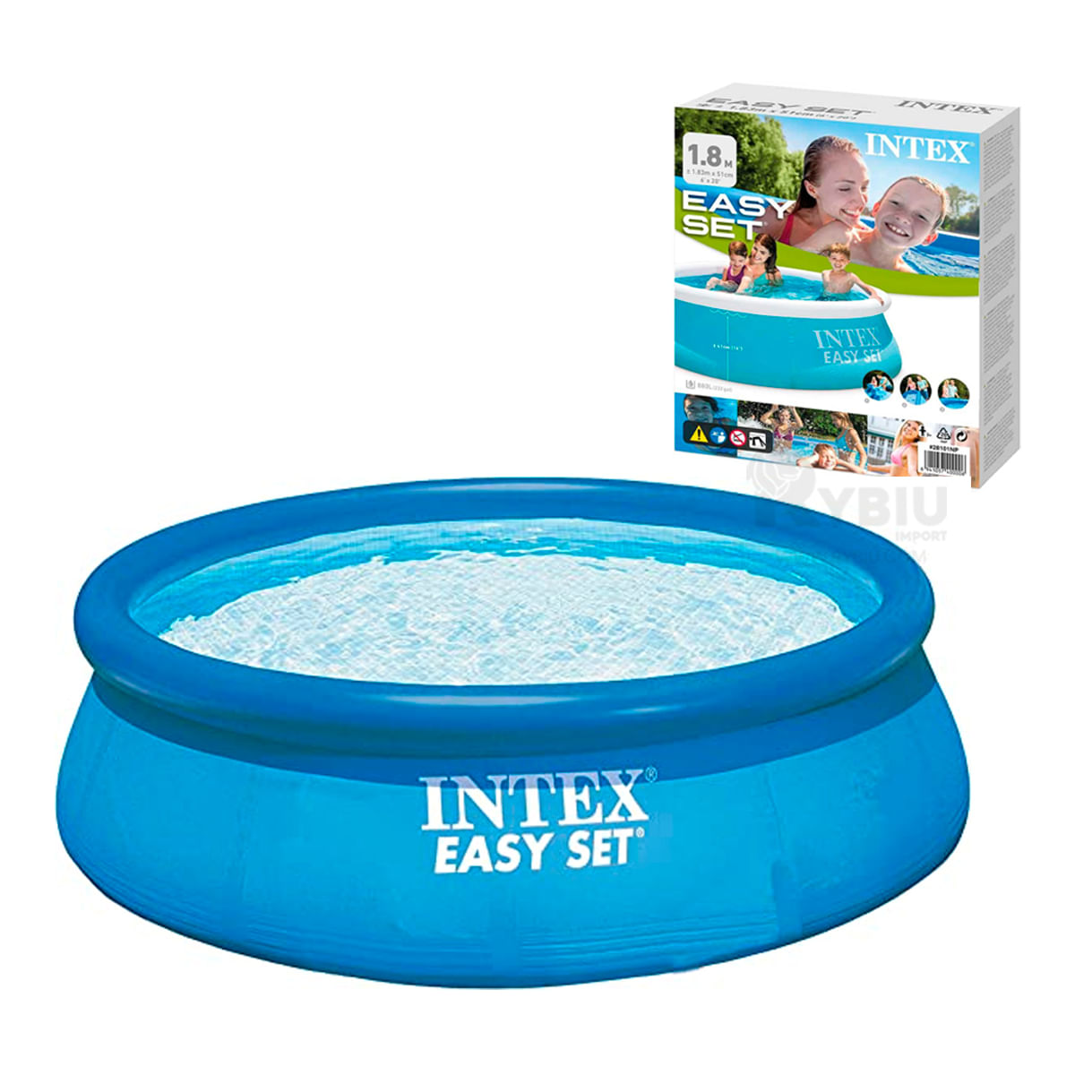 Pileta para Niños en Celeste Y+Regalo Ligas para Peinar