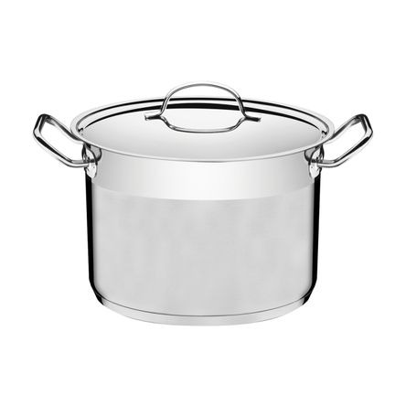 Olla Alta Tramontina Professional de Acero Inoxidable N°28 11,9 L
