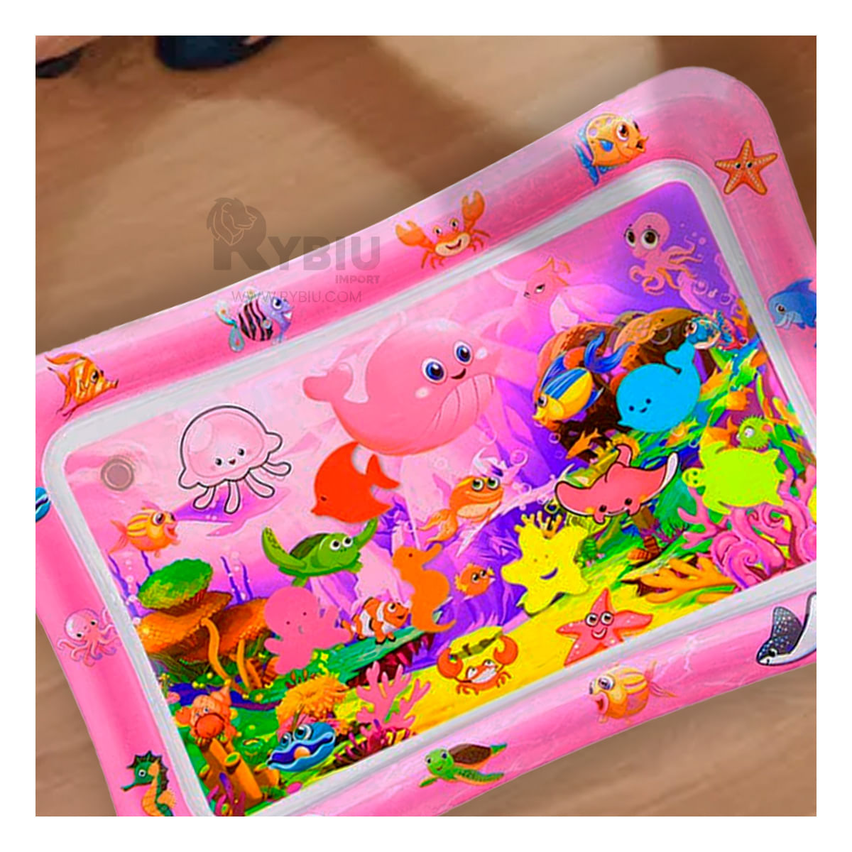 Inflable Multifuncional en Color Rosado Y+Regalo Agendita