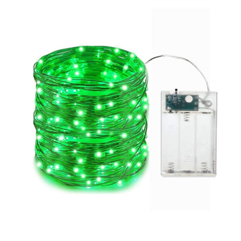 Alambre de Luces Led 10 Metros Verde