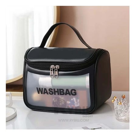 Neceser de Maquillaje de Color Negro Y+Papel de Regalo Neceser de Maquillaje de Color Negro Y+Papel de Regalo