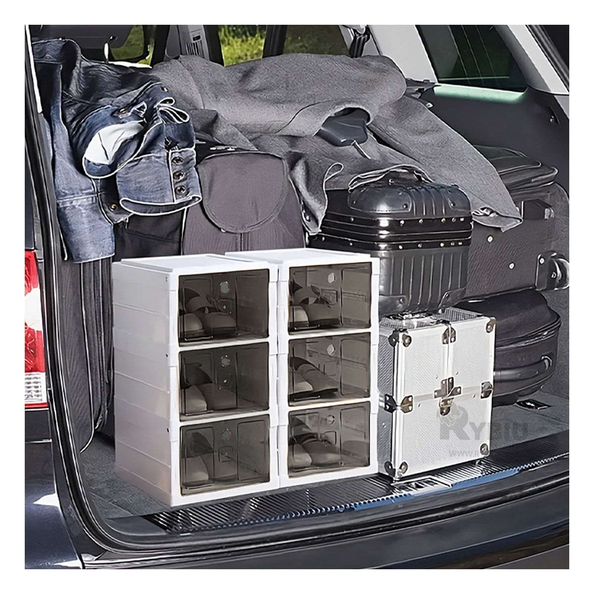 Zapatera Funcional 3 Niveles en Color Blanco Y+Agendita