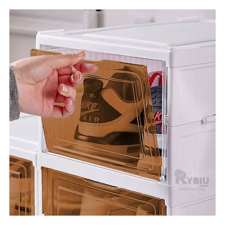 Zapatera Funcional 3 Niveles en Color Ambar Y+Agendita Zapatera Funcional 3 Niveles en Color Ambar Y+Agendita