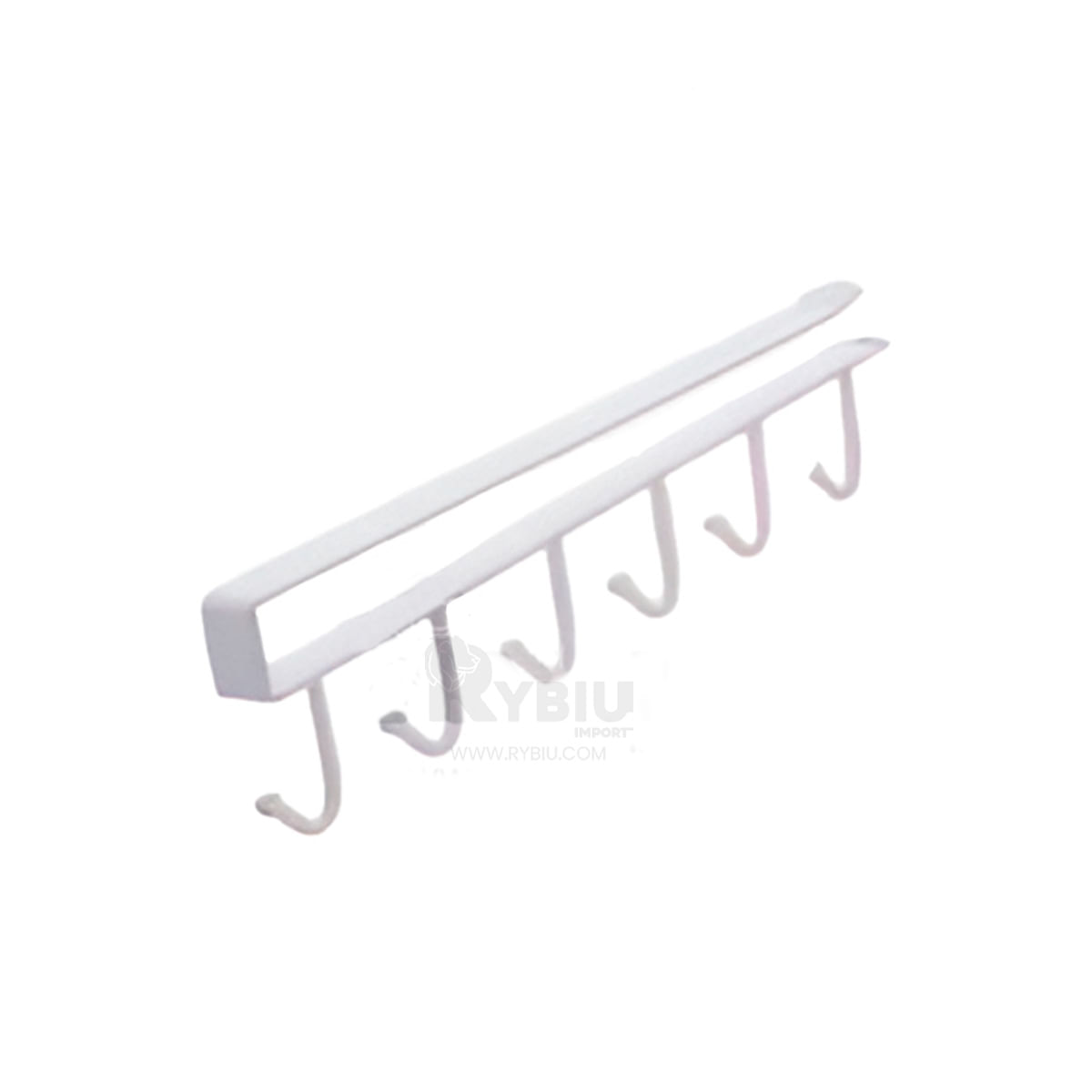 Ganchero para Colgar Tazas Color Blanco Y+Post-it adhesivos