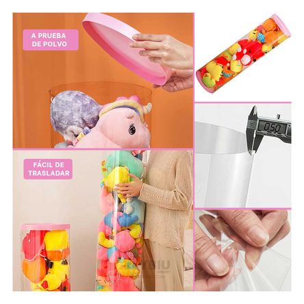 Cubo para Almacenar Juguetes en Rosada Y+Papel de Regalo