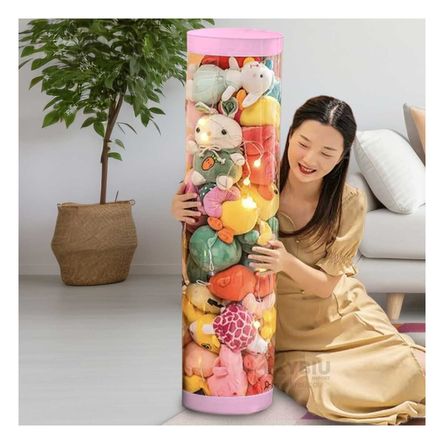 Cubo Funcional para Orden en Tapa Rosada Y+Stickers