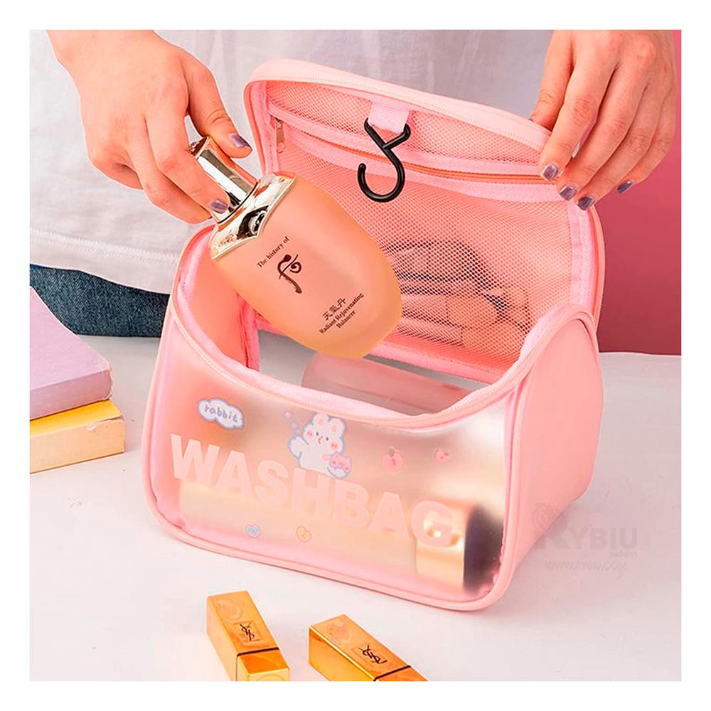 Neceser Bonito de Color Rosado Y+Agendita Neceser Bonito de Color Rosado Y+Agendita