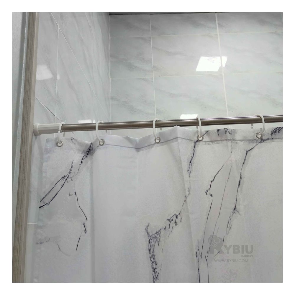 Tubo Duradero para Ducha en Color Plomo Y+Stickers Tubo Duradero para Ducha en Color Plomo Y+Stickers