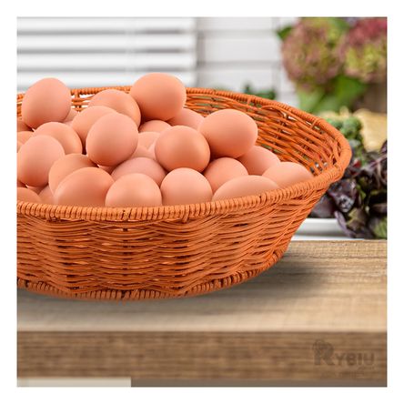 Cesta Util Redonda para Reuniones Tejida Y+Agendita Cesta Util Redonda para Reuniones Tejida Y+Agendita