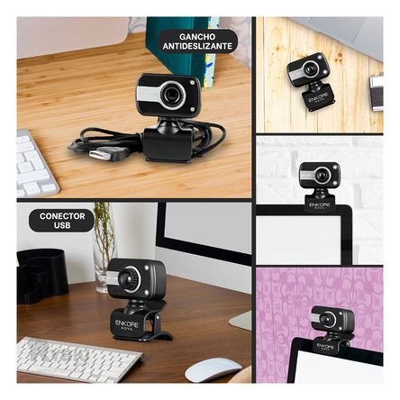 Camara Versatil Enkore Nova en Color Negro Y+Papel de Regalo