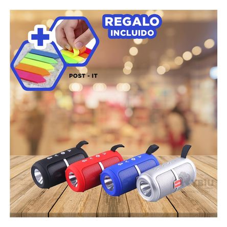 Parlante con Entrada USB de Color Azul Y+Papel de Regalo Parlante con Entrada USB de Color Azul Y+Papel de Regalo