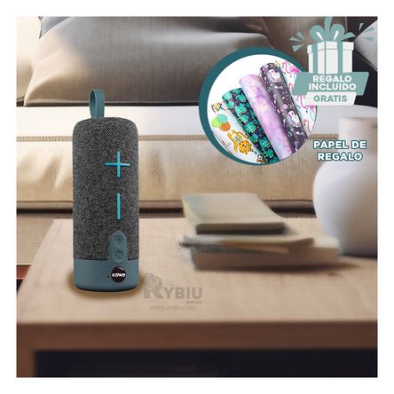 Altoparlante Bonito de Color Plomo Y+Post-it adhesivos Altoparlante Bonito de Color Plomo Y+Post-it adhesivos