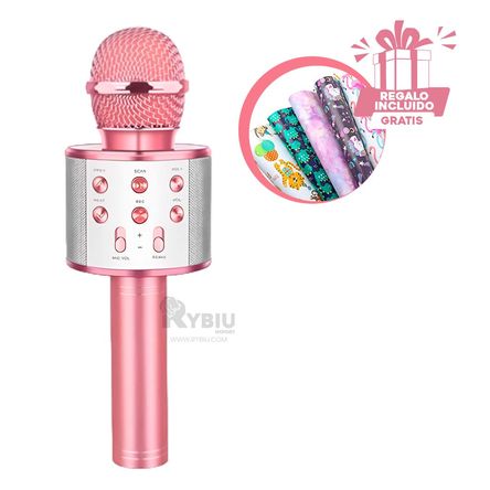 Microfono para Podcast en Oro Rosado Y+Papel de Regalo Microfono para Podcast en Oro Rosado Y+Papel de Regalo