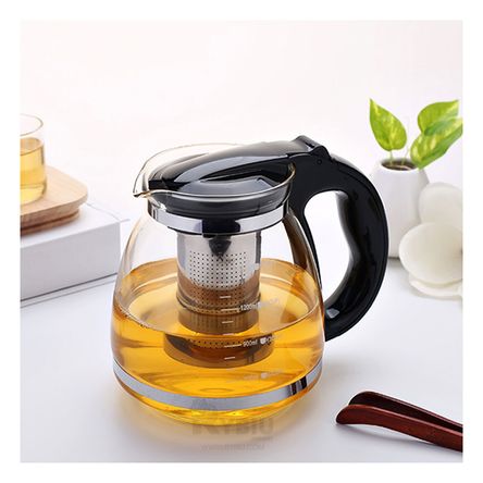 Tetera Con Diseño Elegante de Tono Negro 2 LT Y+Agendita Tetera Con Diseño Elegante de Tono Negro 2 LT Y+Agendita