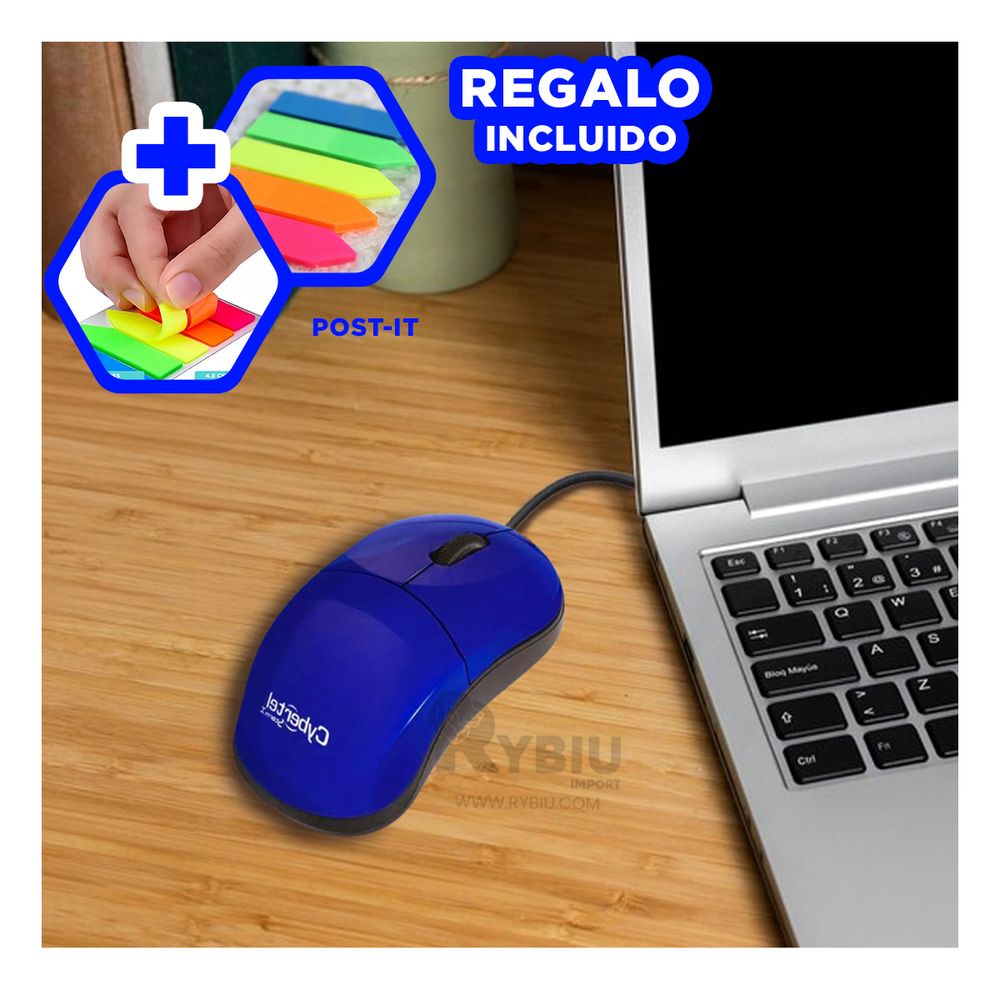 Dispositivo Movil para Computadora Azul Y+Post-it adhesivos Dispositivo Movil para Computadora Azul Y+Post-it adhesivos