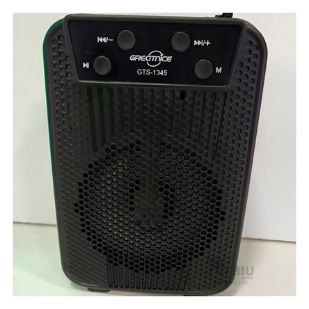 Parlante con Diseño Estetico en un Color Negro Y+Stickers Parlante con Diseño Estetico en un Color Negro Y+Stickers