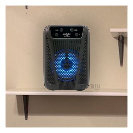 Parlante de Sonido Compacto de Color Negro Y+Papel de Regalo Parlante de Sonido Compacto de Color Negro Y+Papel de Regalo