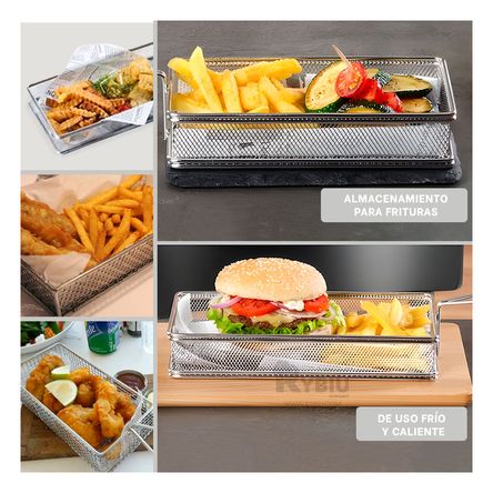 Bandeja Moderna 25.5x13x4.5cm Plateado Y+Post-it adhesivos Bandeja Moderna 25.5x13x4.5cm Plateado Y+Post-it adhesivos