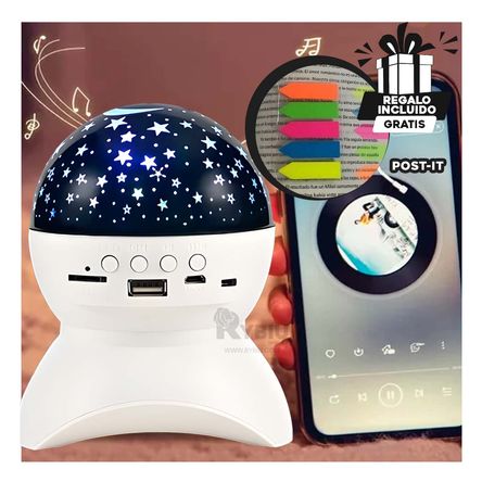 Speaker de Color para Infantes Blanco Y+Post-it adhesivos