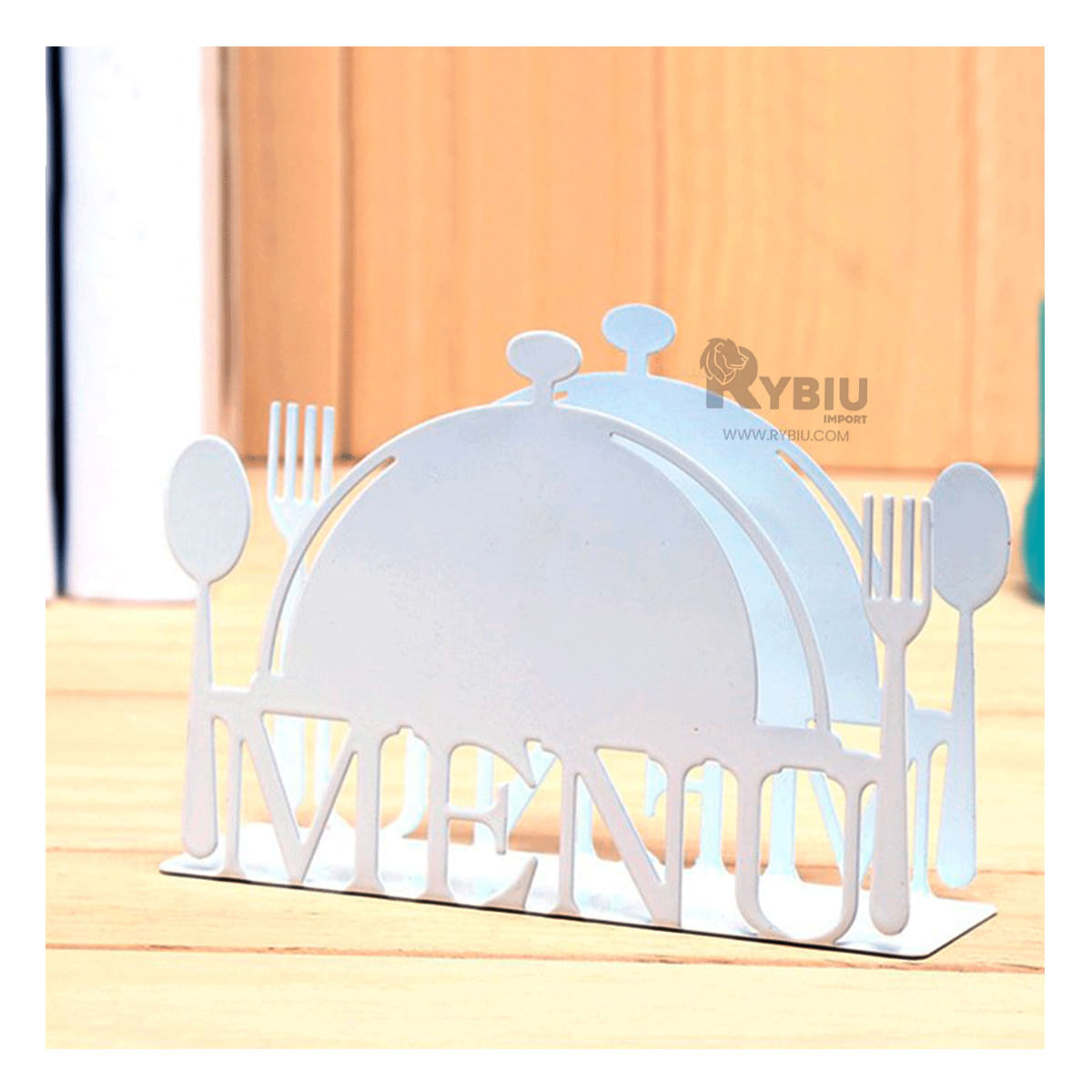 Servilletero Eficaz de Almacenaje de Color Blanco Y+Agendita