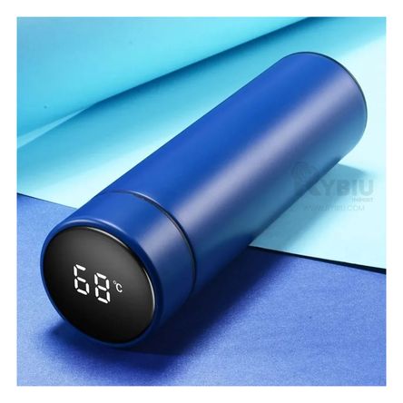 Termo Practico para Oficinas en 500ml Color Azul Y+Agendita Termo Practico para Oficinas en 500ml Color Azul Y+Agendita