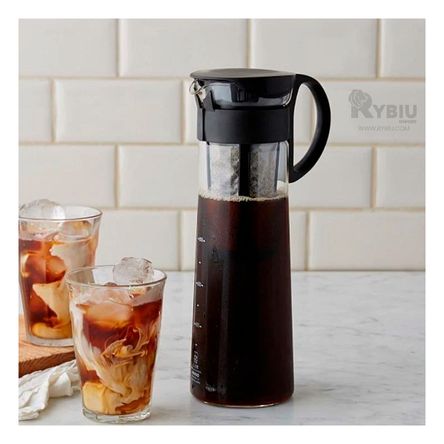 Jarra Ideal para Infusiones de Tapa Negra 900ml Y+Agendita Jarra Ideal para Infusiones de Tapa Negra 900ml Y+Agendita