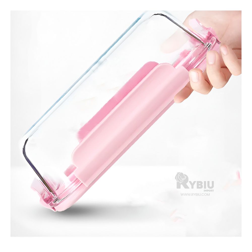 Taper Individual de Alimentos en Rosado 1040ml Y+Agendita Taper Individual de Alimentos en Rosado 1040ml Y+Agendita