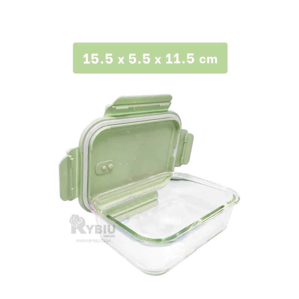 Taper Individual de Alimentos en Verde 410ml Y+Agendita - Promart