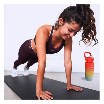 Botella para Bebida Multicolor 2Lt Y+Post-it adhesivos Botella para Bebida Multicolor 2Lt Y+Post-it adhesivos