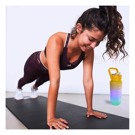 Tomatodo Relajante Deportivo en Multicolor 2Lt Y+Agendita Tomatodo Relajante Deportivo en Multicolor 2Lt Y+Agendita