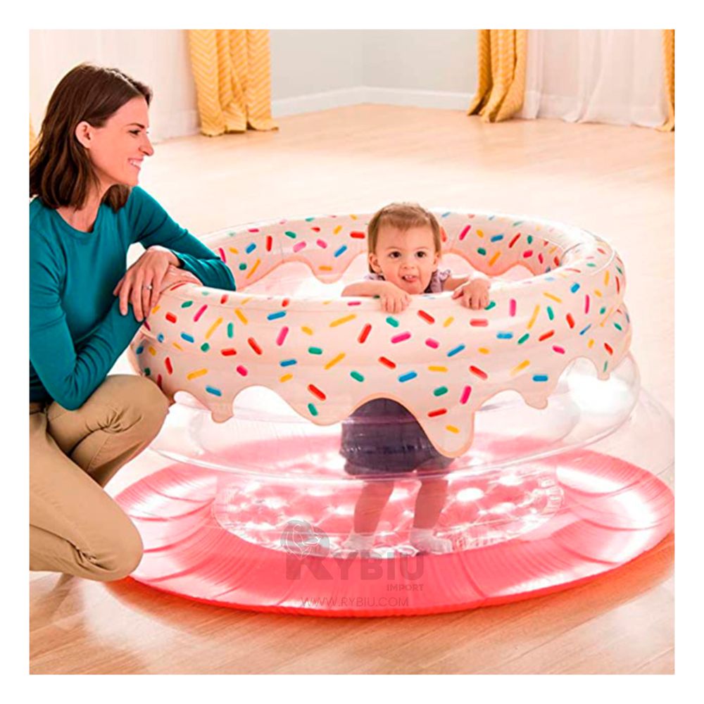 Dona Gimnasio Divertido para Bebes Color Rosado Y+Agendita Dona Gimnasio Divertido para Bebes Color Rosado Y+Agendita