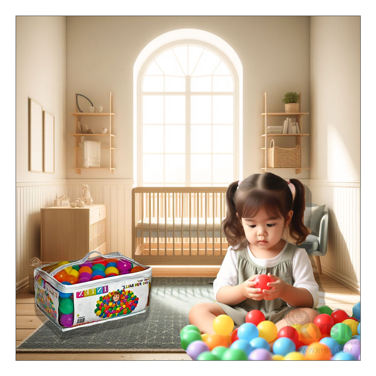 Set Dinamico de Cien Pelotas de Multicolor Y+Agendita