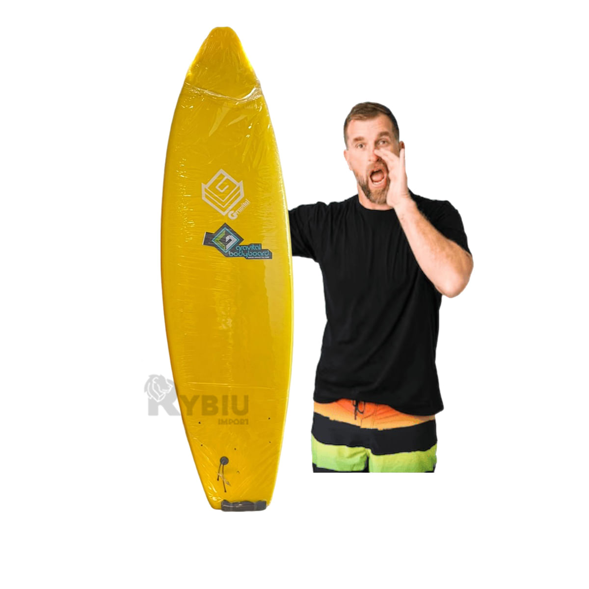 Tablero de Surf Versatil en Amarillo 7' Y+Post-it adhesivos
