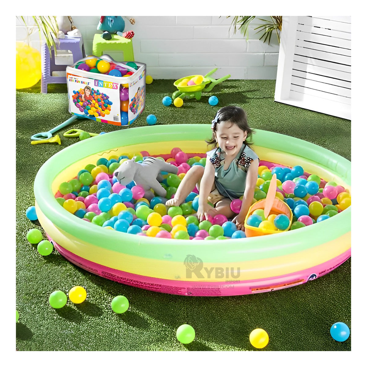 Set Llamativo para Niños en Multicolor Y+Stickers