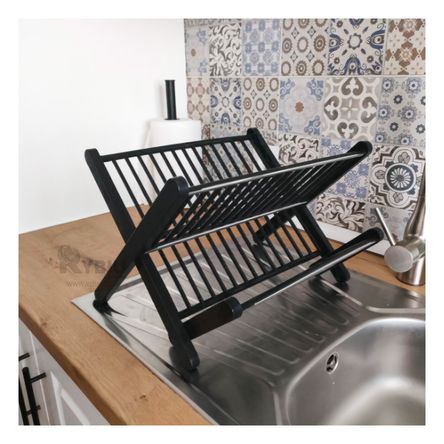 Rack de Material Plastico Durable en Color Negro Y+Agendita Rack de Material Plastico Durable en Color Negro Y+Agendita