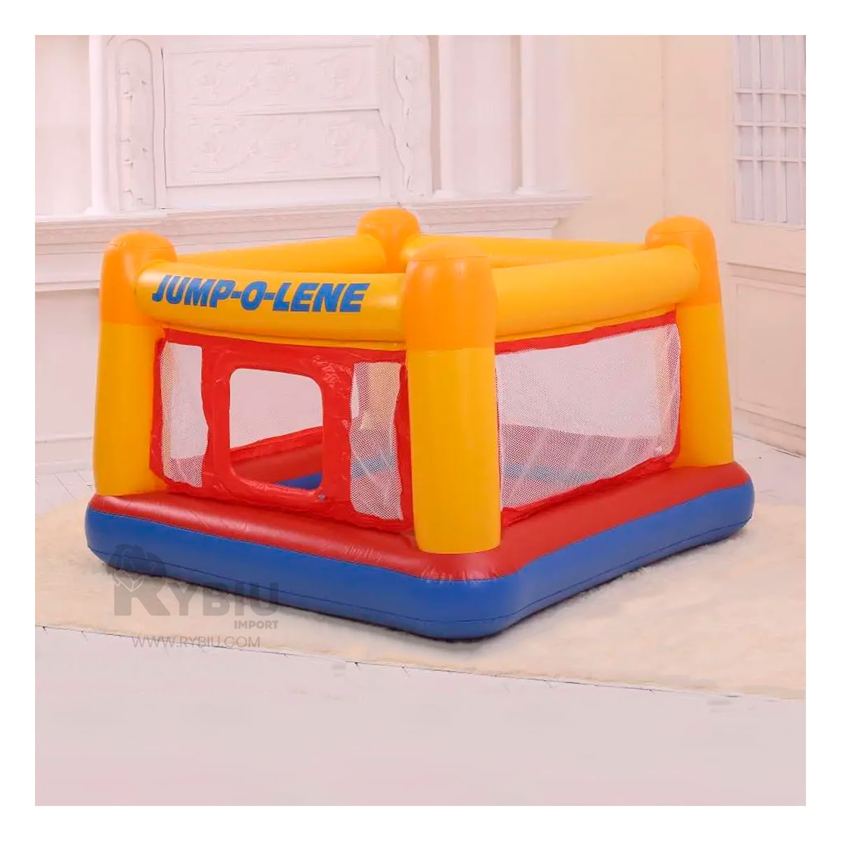 Saltarin Resistente para Niños de Multicolor Y+Stickers