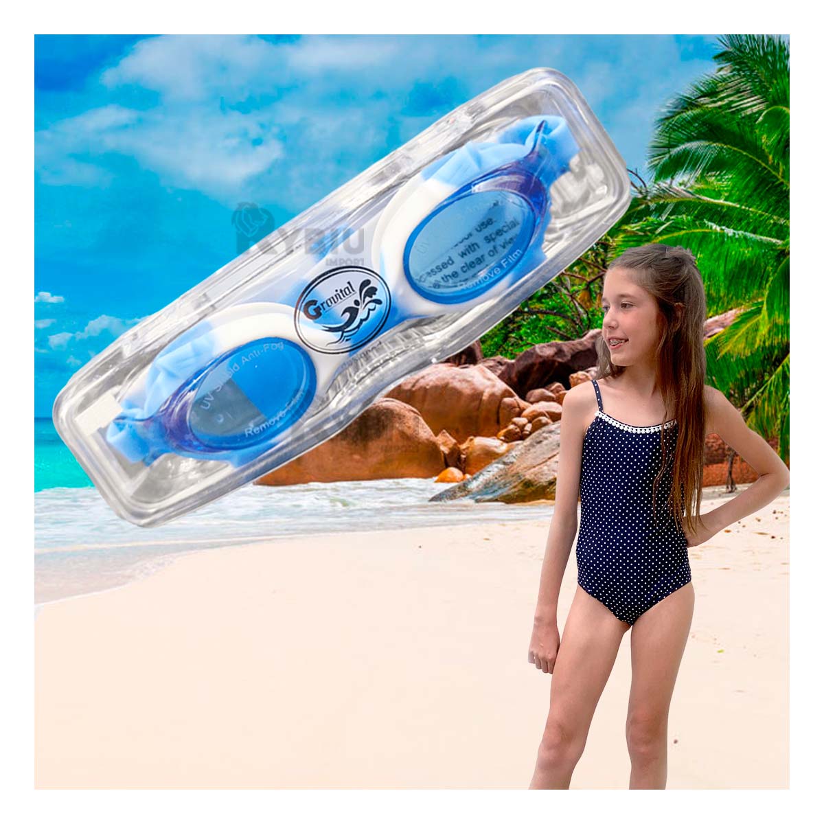 Visor Profundo Lindo Largo en Multicolor Y+Post-it adhesivos