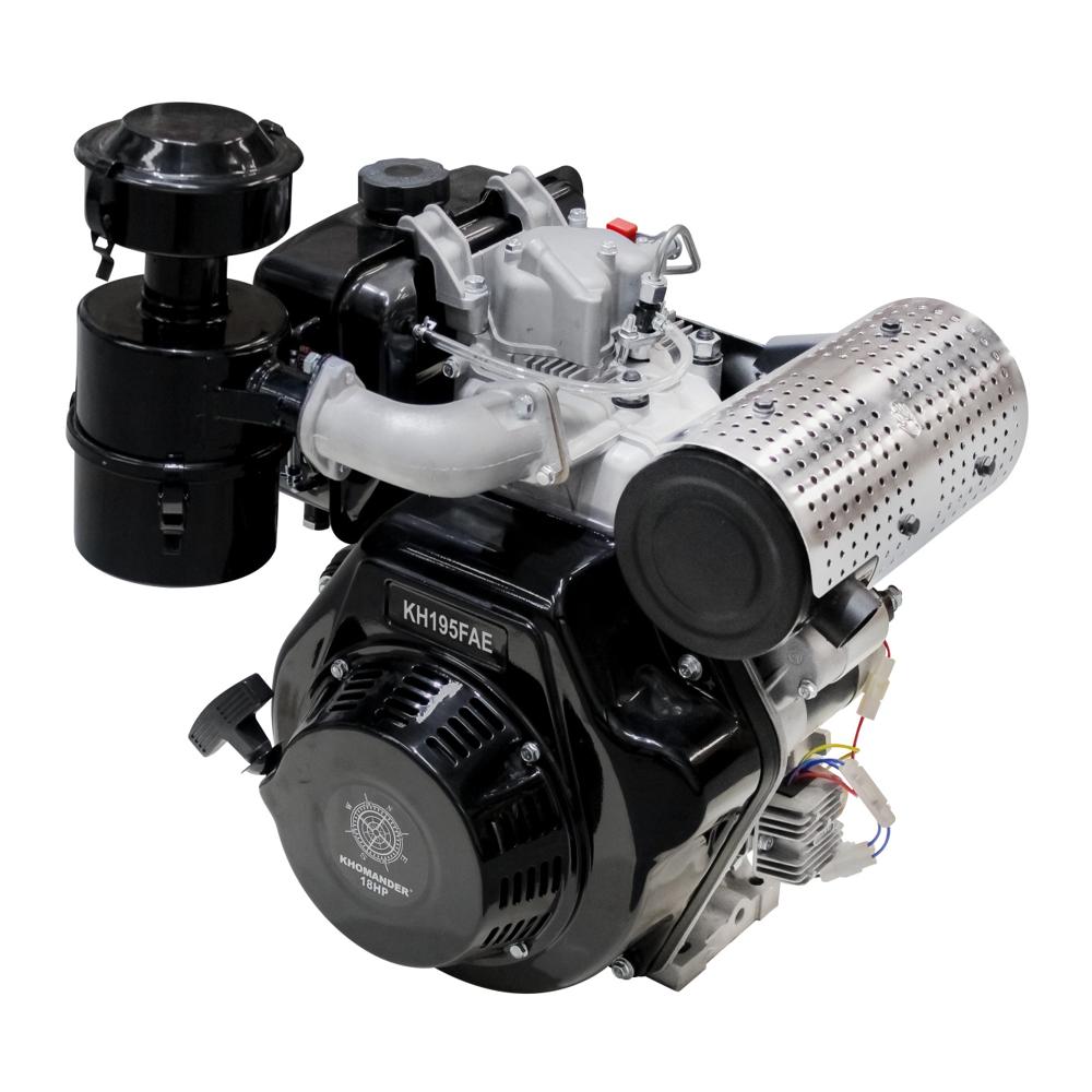 Motor KHOMANDER KH195FAE Petrolero 18 Hp Arranque Electrico Motor KHOMANDER KH195FAE Petrolero 18 Hp Arranque Electrico