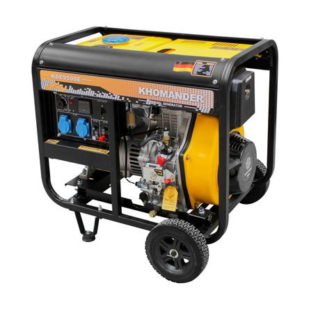 Generador KHOMANDER KDE9500E Diesel 8 KW
