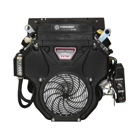 Motor KHOMANDER 2V78F Gasolinero 20 Hp Arranque Electrico